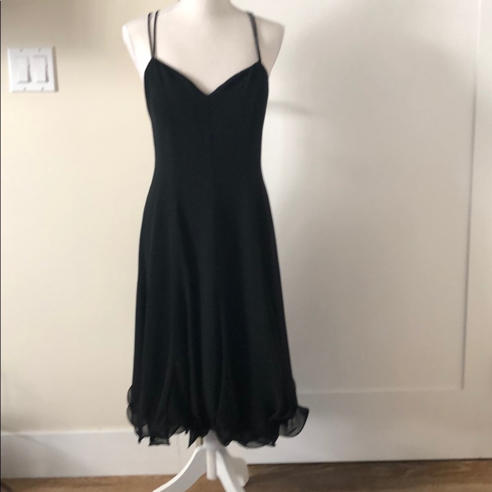 Black Midi Cocktail Dress